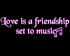Music of love