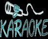 kareoke and Mic sign