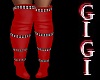 GM Hot Red stud boots