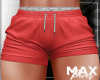 Muscle Shorts Red