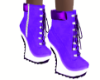 hustle boots purple
