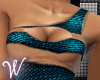 *W* Teal Dress Wrapped