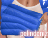 [P] Puffer blue skirt RL