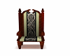 Viking Wooden Throne