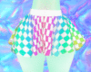 BB! Rainbow Alien Skirt
