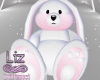 Spring White &Pink Bunny