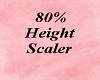 80% Height Scaler