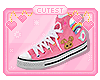 ♡ Pink Kawaii Sneakers