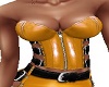 yellow orange corset