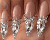 Transparent Diamond Nail