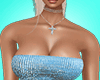 Jeanne Blue Glitter Fit