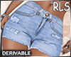 Ripped Jeans l-blue RLS