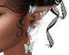 butterfly earrings