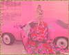Pink car photoroom