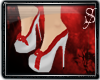 *S Sailor Heels - Red