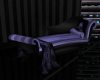 Black Purple Chaise