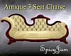 Antique Chaise 3 Seat Cm