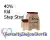 40% Kid Step Stool