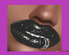 Sliver rRng Black Lips