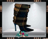 *D* Plaid WInter Boots
