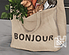 DH. BONJOUR Grocery Bag