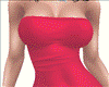 S* Rufle Red Dress