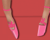 Sapato rosa Coelha
