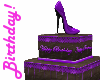 Purple Cake Birthday