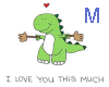 Dinosaur Love PJ M