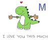 Dinosaur love PJ M