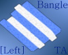 Blue/White Bangle [Left]