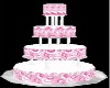 WEDDING CAKE Pink swirl