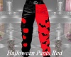 Halloween Pants Red