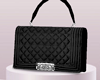 Vinyl Black Bag