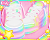 . pastel rgb sneakers