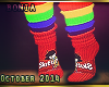 ♔ Skittles Socks