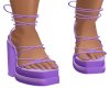 Gwen Purple Heels