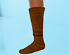 Brown Socks Tall (F)