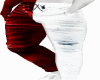 llzM.. Pants Red & White