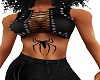 Tattoo Spider on navel-F