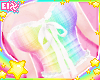 . rainbow plaid corset