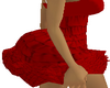 305 Red Ruffle XXL Dress