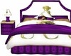  PURP~N~GOLD BED