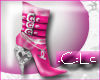 .Cc. Pink- ChaneL- Boot