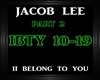 Jacob Lee~I Belong 2U 2