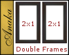 Double Derivable Frames