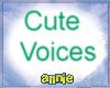 (A) cute voice's xx