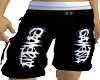Black Gangsta Shorts