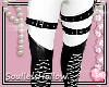 Black/White Boot Pant