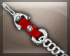 [R] Chain Leash Red